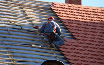 roof tiles Letheringsett, Norfolk